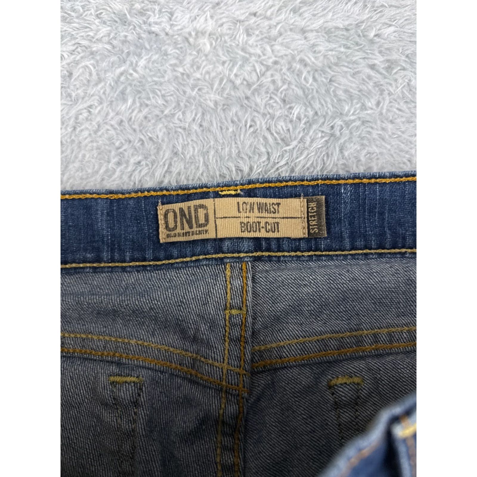 Old Navy VINTAGE Old Navy Women's Jeans Pants 8 Blue Denim Bootcut Low Rise 30x28 Cotton Size 30" / US 8 / IT 44 - 6 Thumbnail