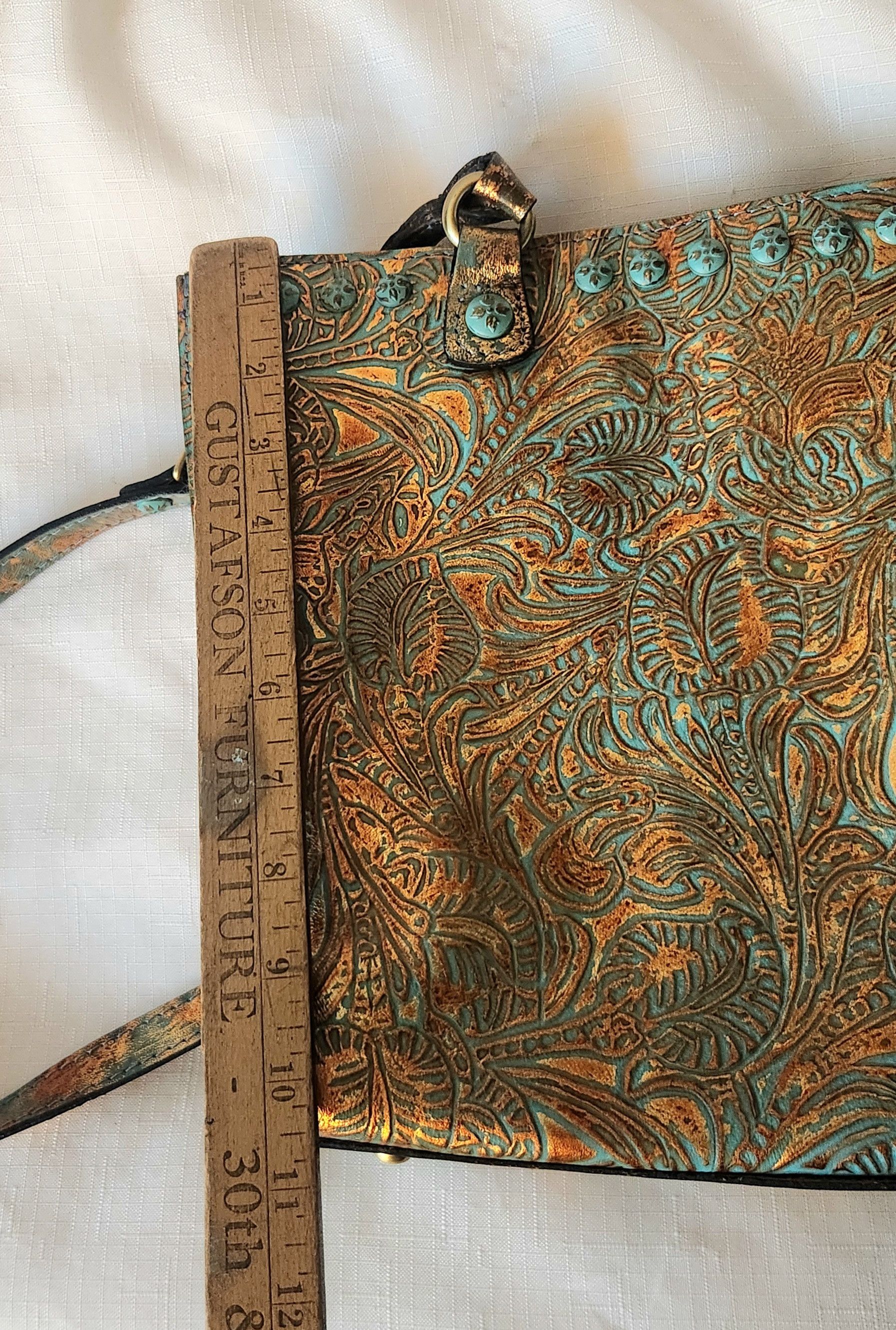 Patricia Nash Patricia Nash Zancona Tote Bag Purse and Wallet Leather Size ONE SIZE - 22 Thumbnail
