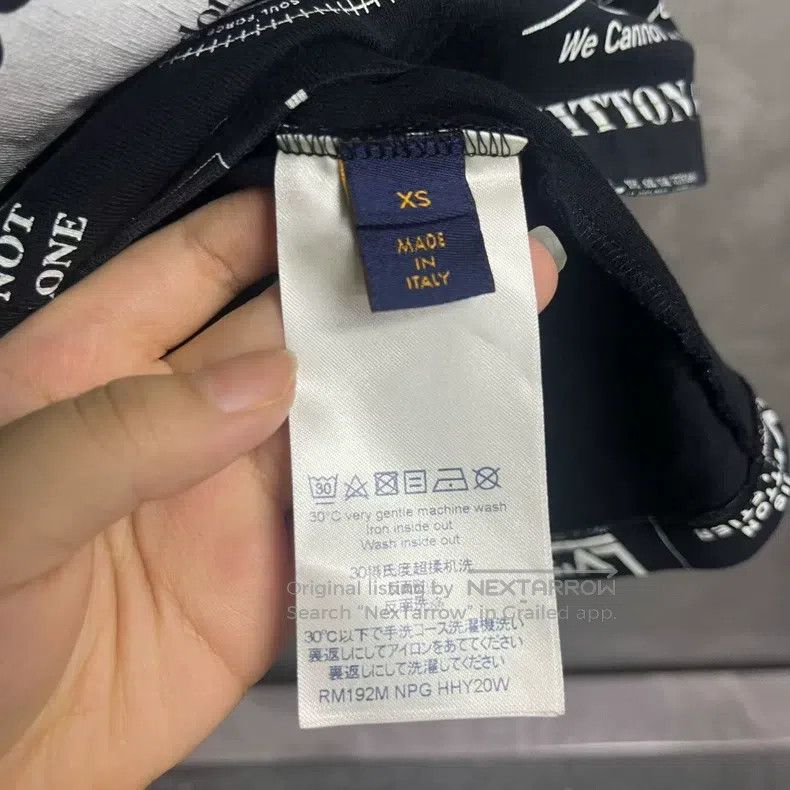 Louis Vuitton Louis Vuitton Black monogram multi-logo printed casual sho Size US XS / EU 42 / 0 - 3 Thumbnail