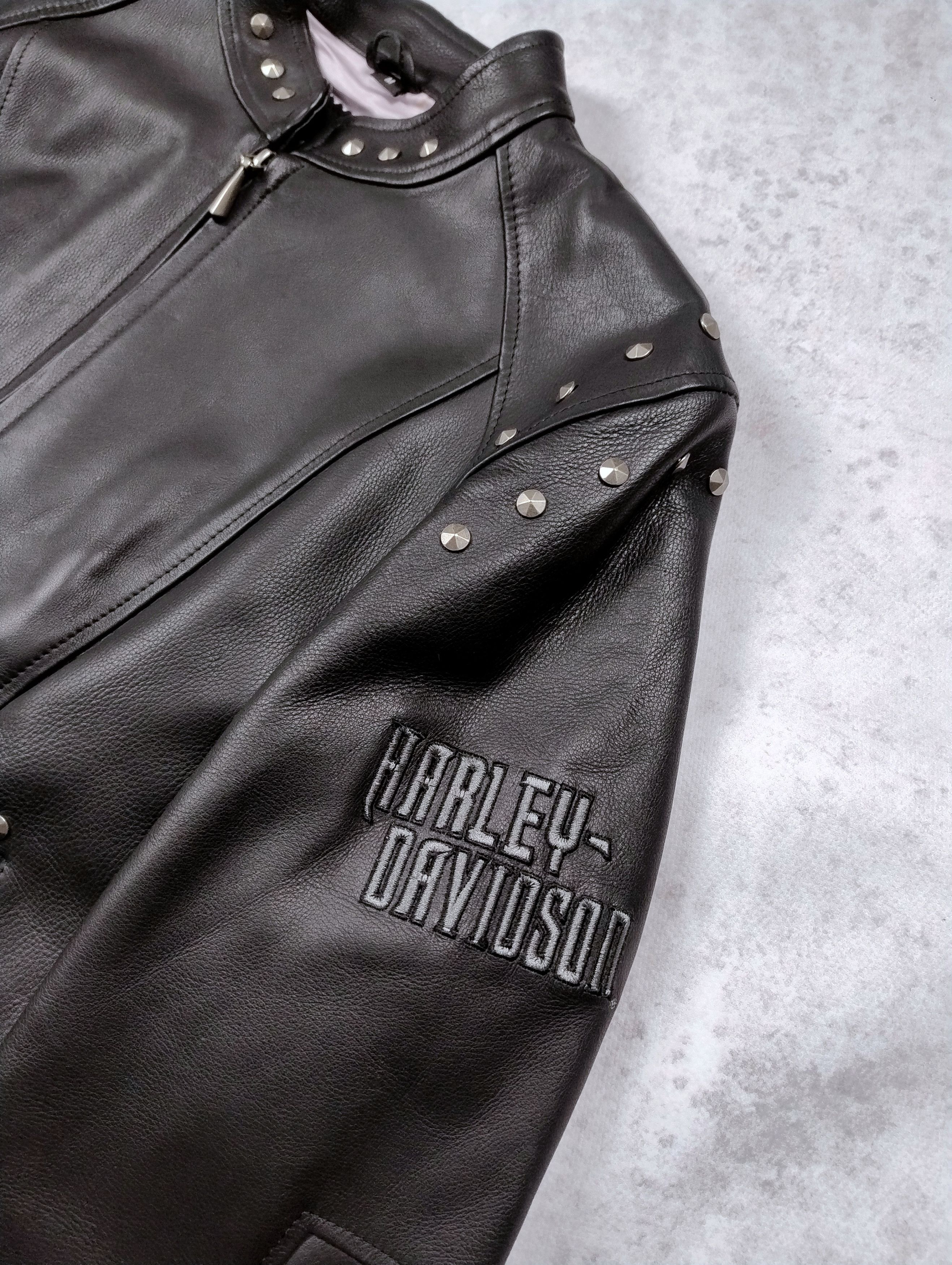 Harley Davidson Harley-Davidson leather jacket moto rising phoenix vintage M Size M / US 6-8 / IT 42-44 - 5 Thumbnail