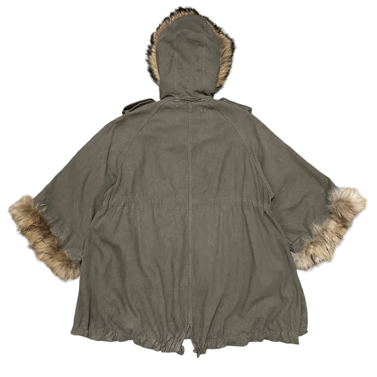 Hysteric Glamour Vintage Balcony and Bed Raccoon Fur Jacket Military Style Size US M / EU 48-50 / 2 - 16 Thumbnail