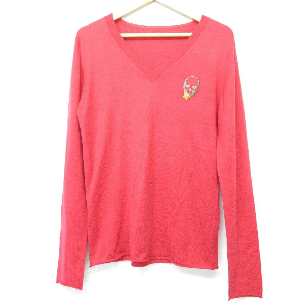 Other Other Lucien Pellat-Finet Skull Embroidery Silk Cashmere Knitwear Others Tops DUTY FREE for USA Size ONE SIZE - 1 Thumbnail