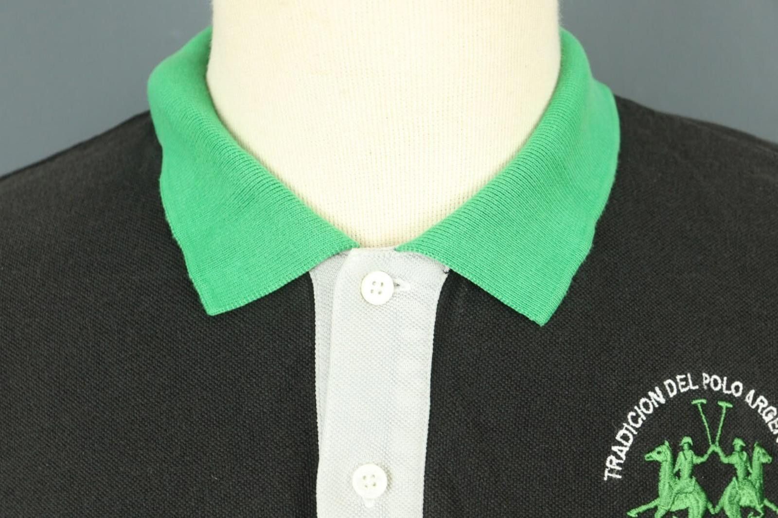 La Martina La Martina Buenos Aires Blue Polo Shirt Size 2XL Size US XXL / EU 58 / 5 - 4 Thumbnail