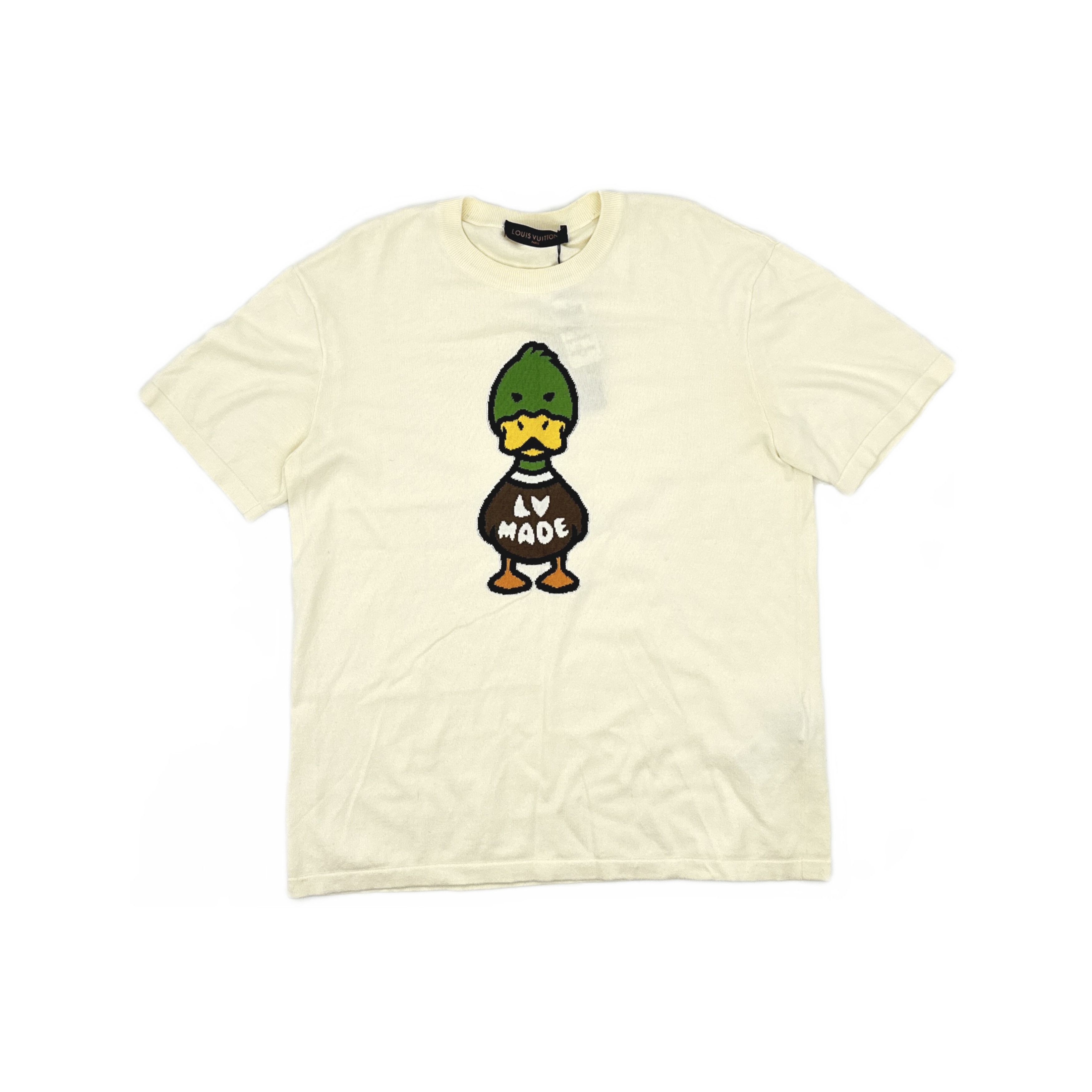 Louis Vuitton Louis Vuitton x Nigo Duck Logo T-Shirt Size L Size US L / EU 52-54 / 3 - 1 Thumbnail
