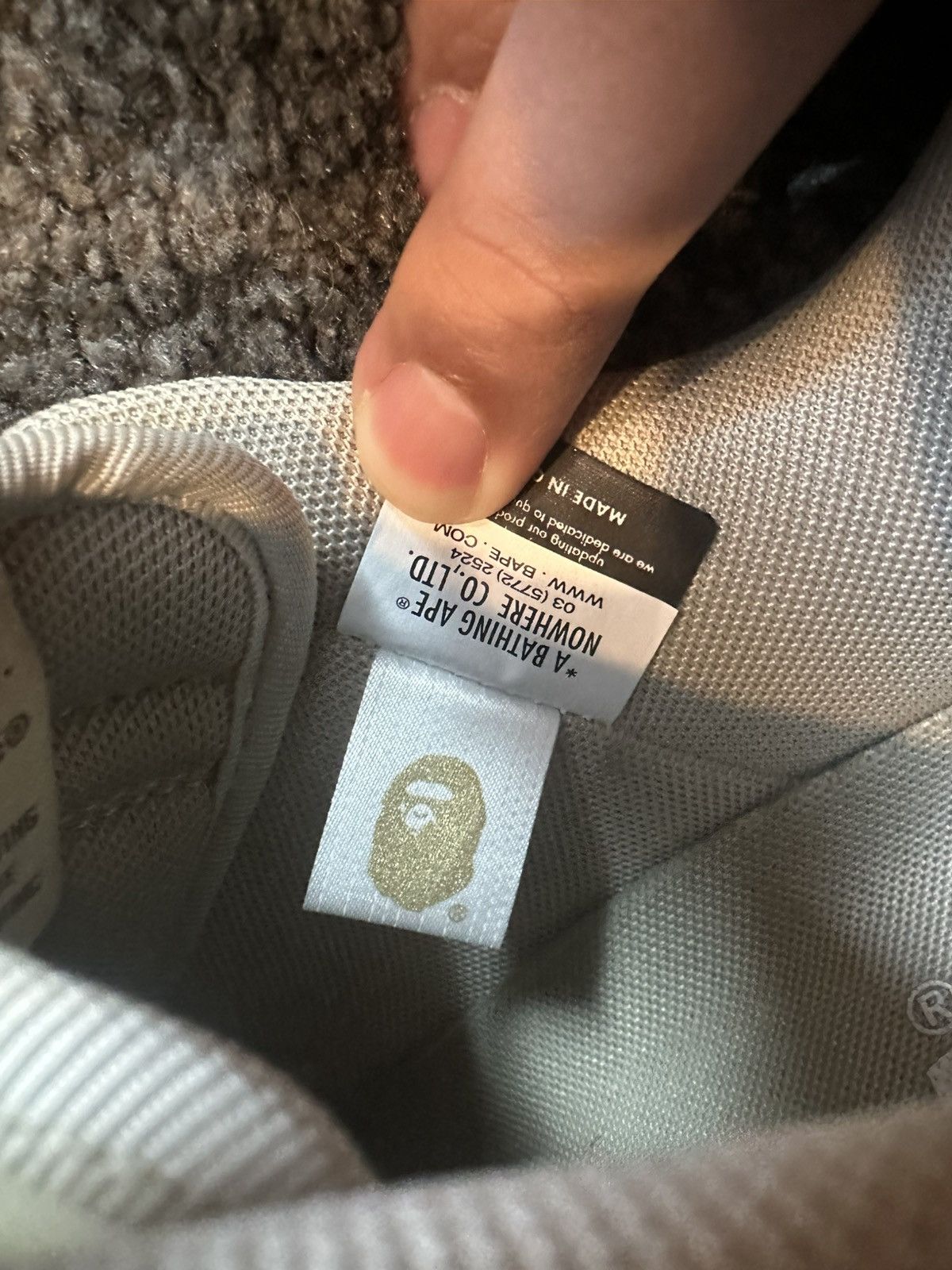 Bape × Highsnobiety BAPE x Highsnobiety BAPE STA in the "Ivory" Size US 10 / EU 43 - 10 Thumbnail
