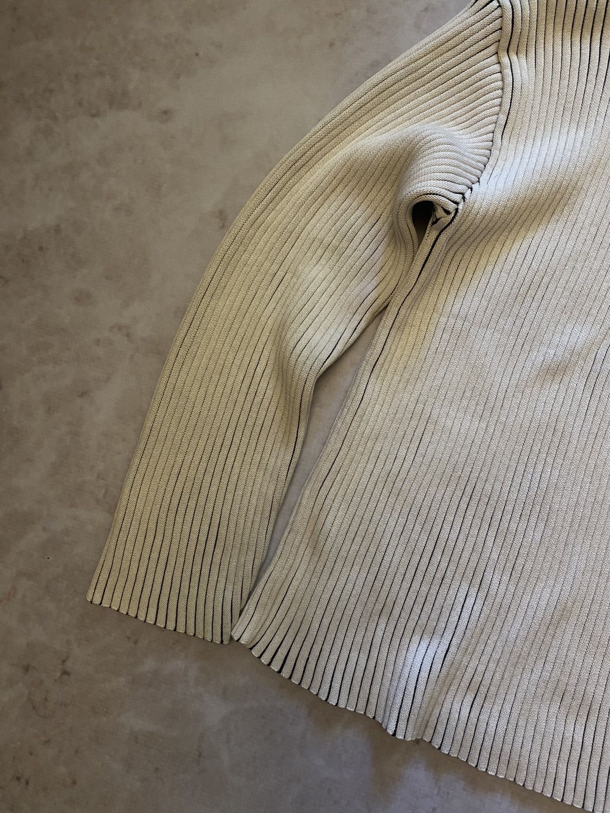 Japanese Brand × Vintage Vintage Avant Garde Armani Sweater Y2k Japanese Style Hype Size US M / EU 48-50 / 2 - 5 Thumbnail