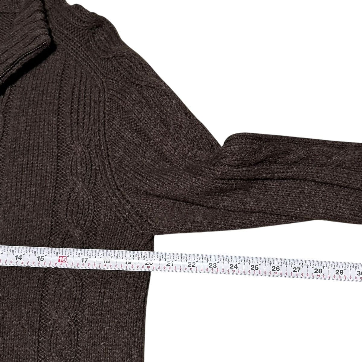 Joseph & Lyman Joseph & Lyman Cable Knit Full Zip Sweater Men's Large Size US L / EU 52-54 / 3 - 5 Thumbnail