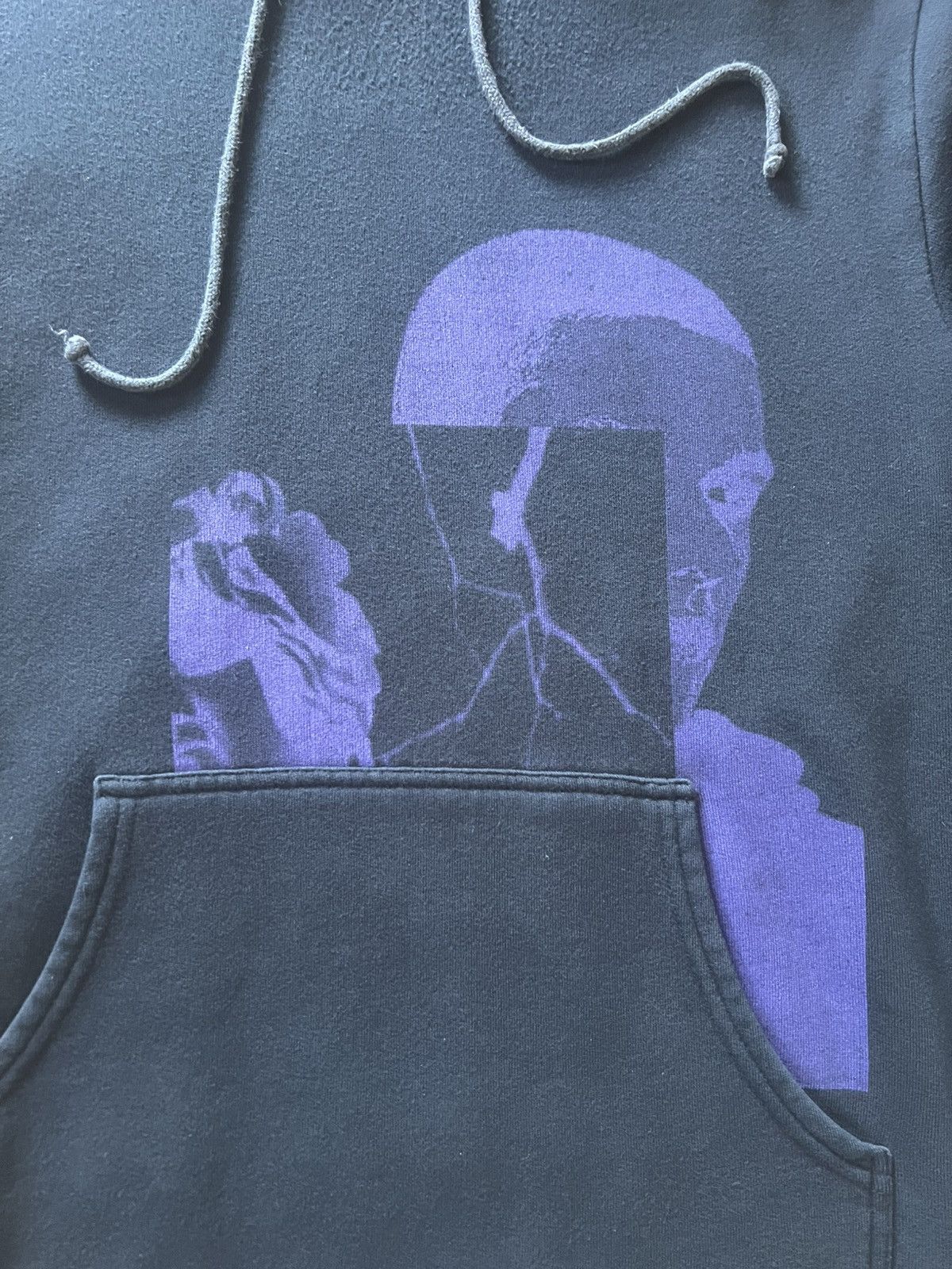 Raf Simons Raf Simons AW05 Black/Purple Peter De Potter Graphic Hoodie Size US S / EU 44-46 / 1 - 2 Thumbnail