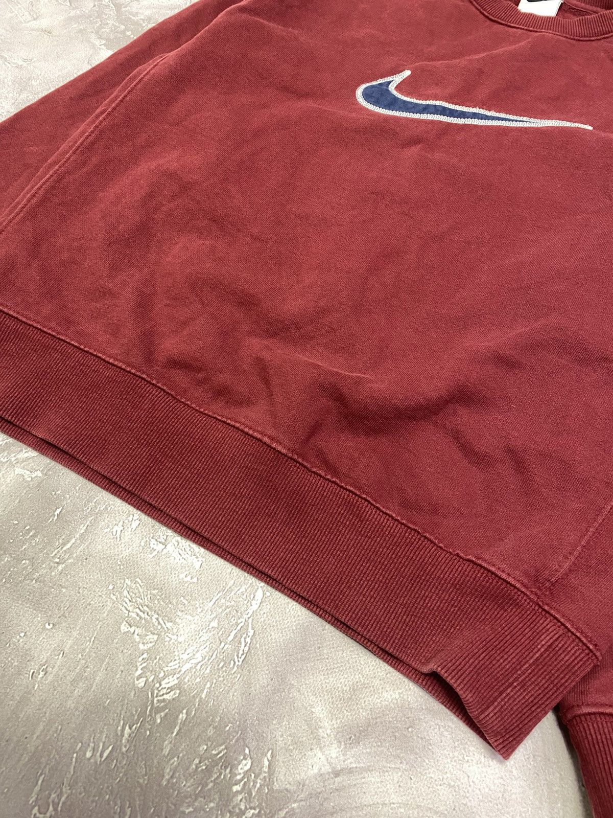 Nike × Vintage Vintage Nike Central Swoosh Retro Sweatshirt Size US S / EU 44-46 / 1 - 3 Thumbnail