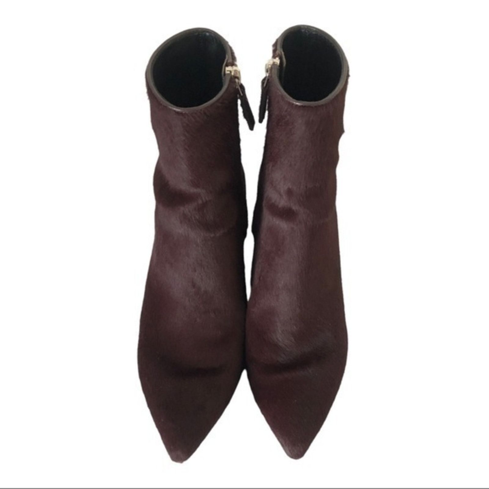 Alexander Wang Authentic Alexander Wang Red Fur Calf Ankle Bootie Size US 7 Size US 7 / IT 37 - 13 Thumbnail