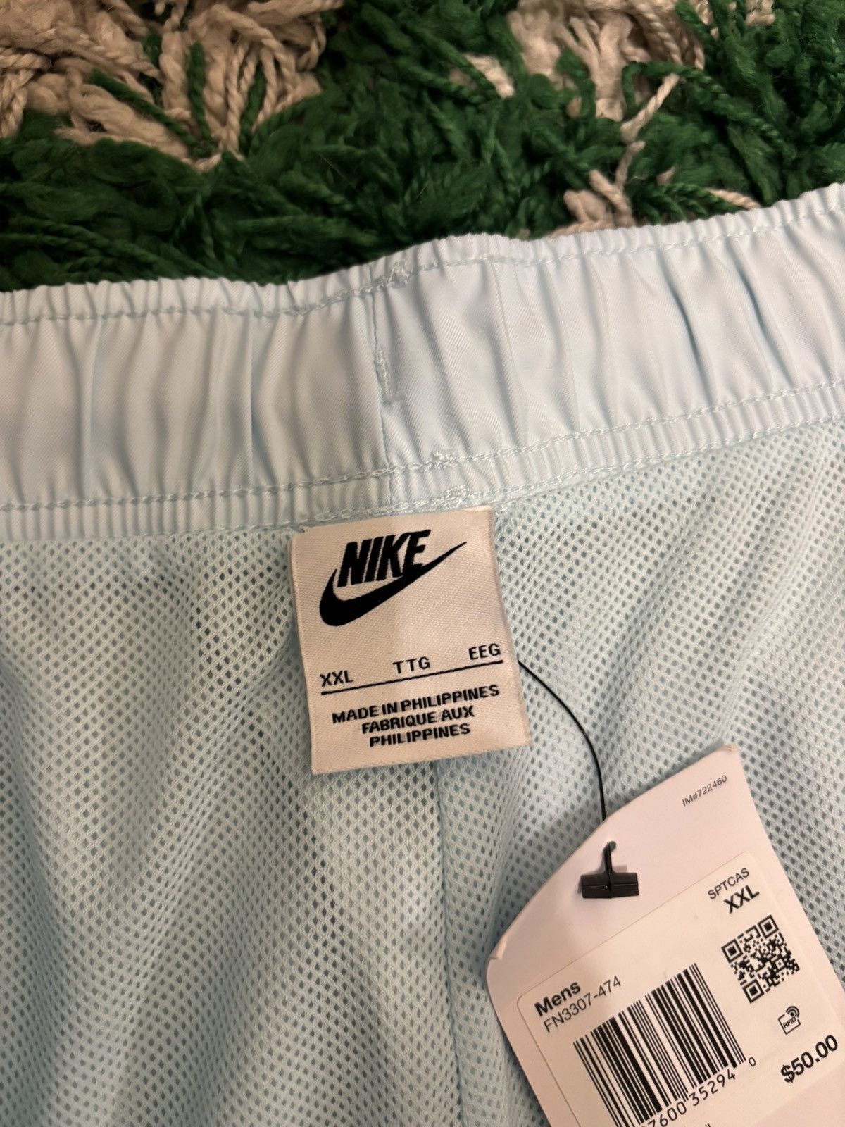 Nike Nike Water Shorts (Light Blue) Size US 38 / EU 54 - 5 Thumbnail