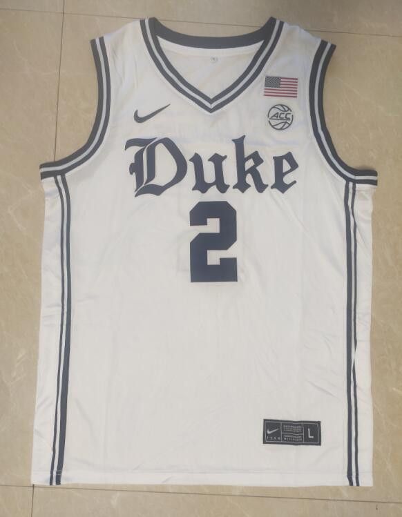 Other Cooper Flagg #2 Duke Blue Devils College Basketball Jerseys Size US L / EU 52-54 / 3 - 4 Thumbnail