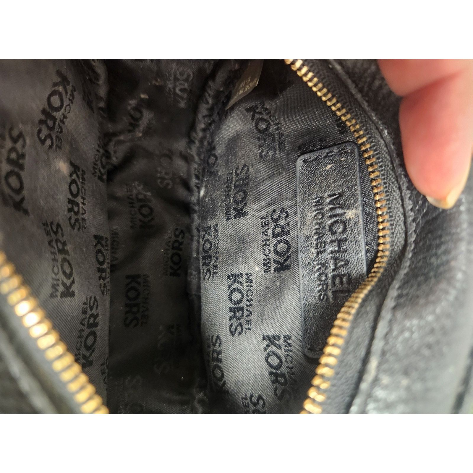Michael Kors Michael Kors Fulton Small Cosmetic Bag Soft Leather Size ONE SIZE - 7 Thumbnail