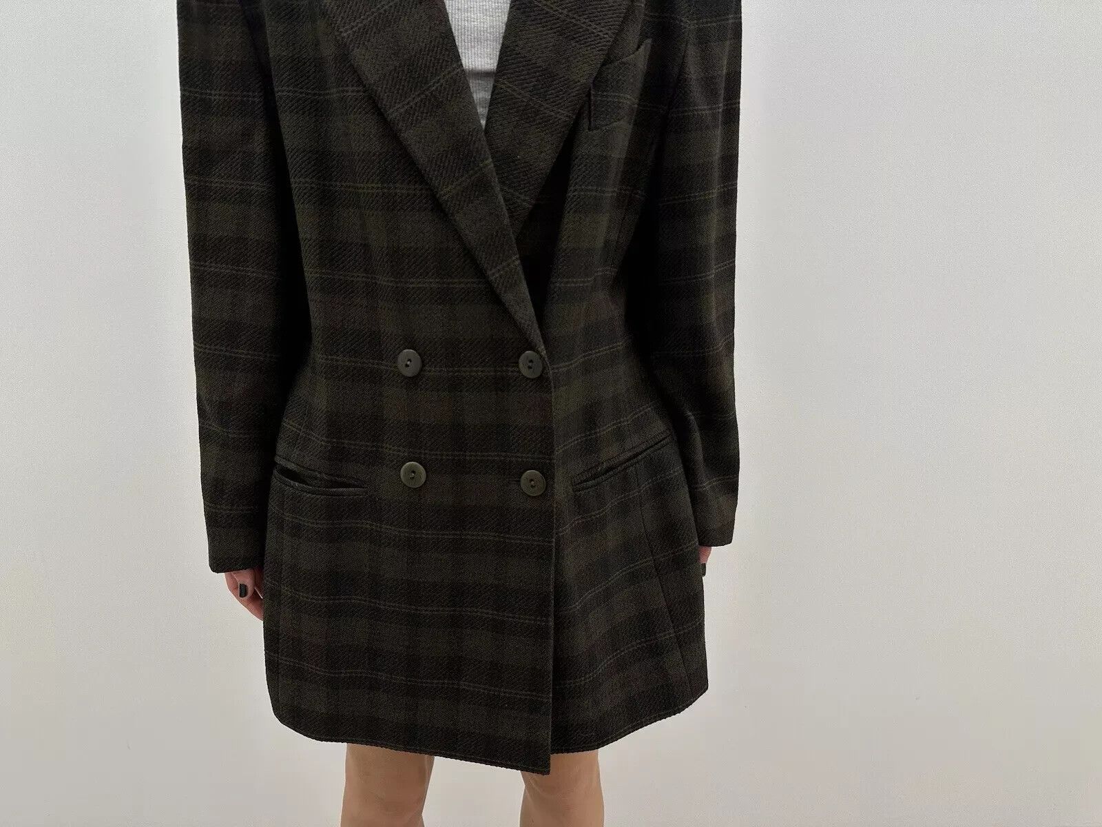 Karl Lagerfeld Vintage KL by Karl Lagerfeld Double Breast Blazer Jacket Size L / US 10 / IT 46 - 3 Thumbnail