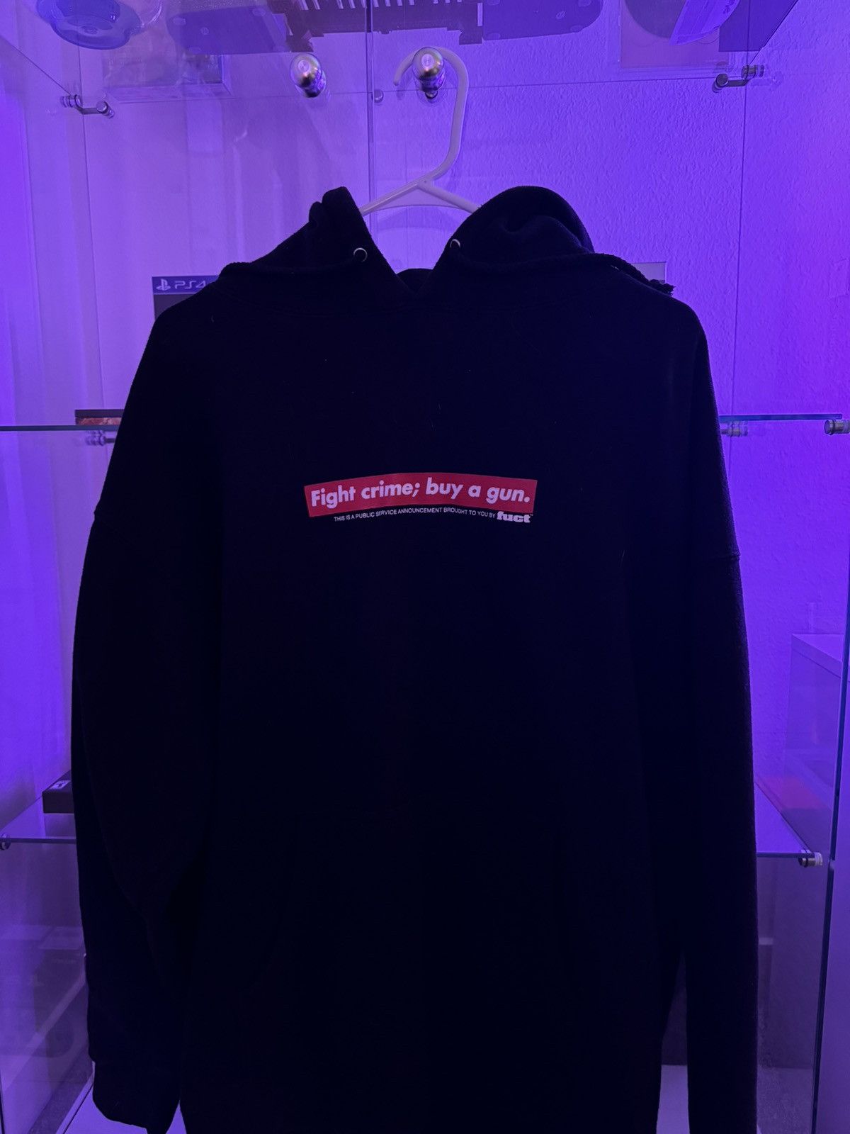 FUCT Fuct “Fight Crime” Hoodie Size US XL / EU 56 / 4 - 3 Thumbnail