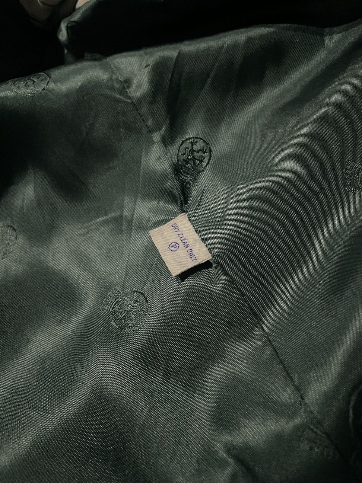Tommy Hilfiger VINTAGE 90s TOMMY HILFIGER CREST WOOL OVERCOAT SUEDE COLLAR Size US M / EU 48-50 / 2 - 10 Thumbnail