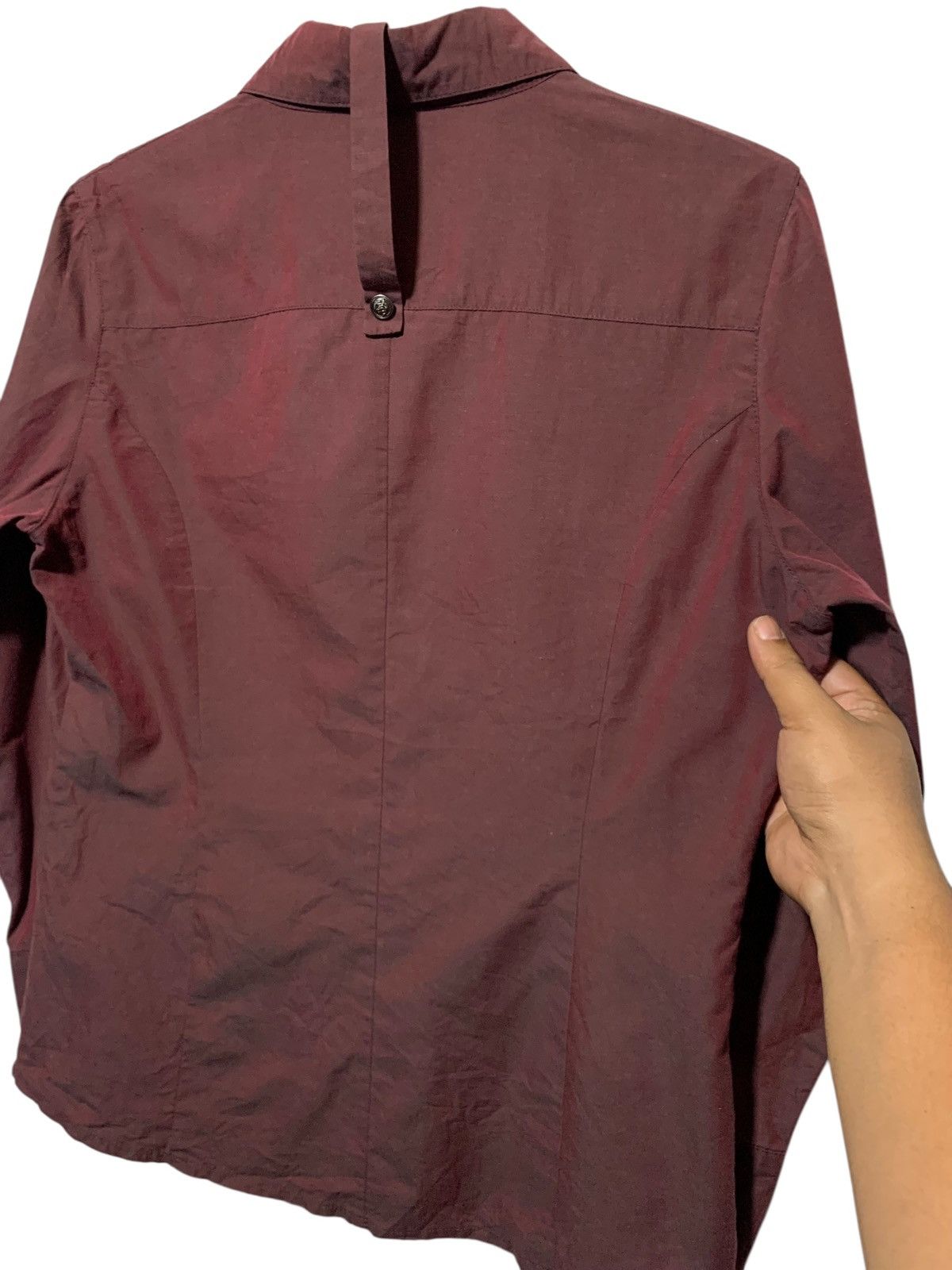 Yasuyuki Ishii Crazy Punk iridiscent buckle collar shirt Size US M / EU 48-50 / 2 - 6 Thumbnail