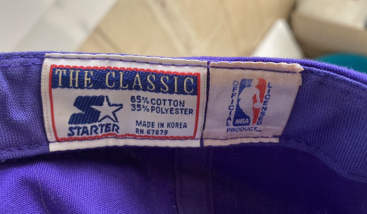 Starter Vintage Los Angeles Lakers Starter hat 90s nba Size ONE SIZE - 5 Thumbnail