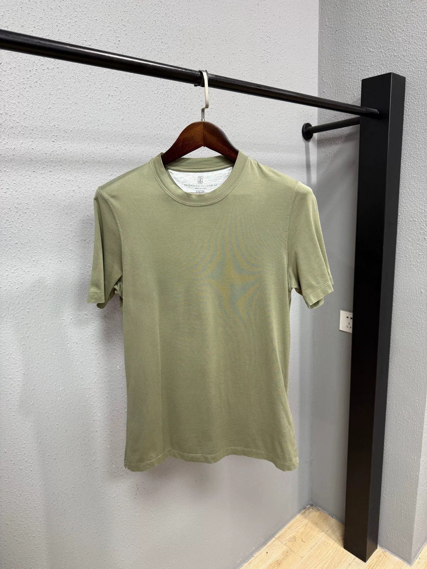 Brunello Cucinelli Brunello Cucinelli Green Double-Layer Short-Sleeve Size XS / US 0-2 / IT 36-38 - 1 Thumbnail
