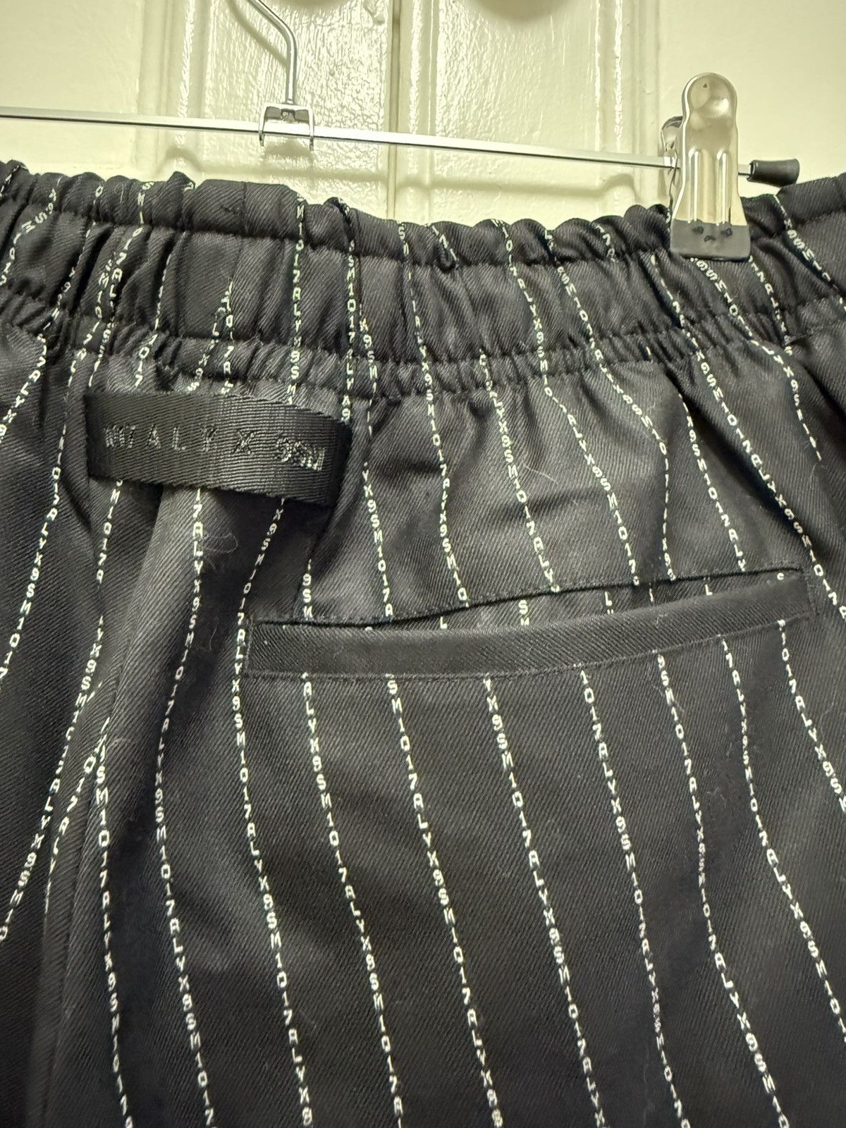 1017 ALYX 9SM Alyx Pinstripe Wool Pants Size L Size US 34 / EU 50 - 5 Thumbnail
