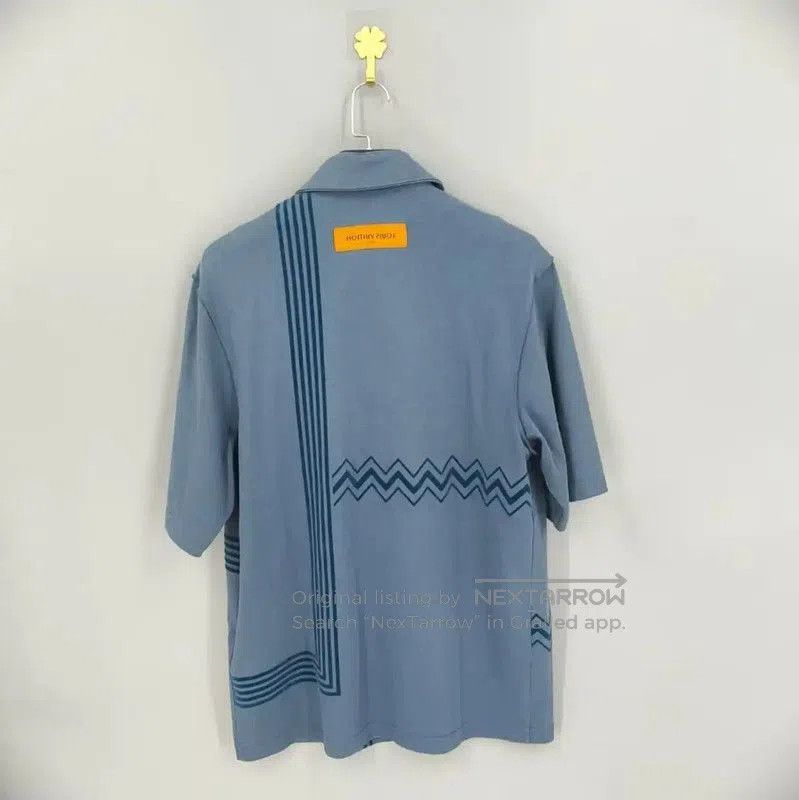 Louis Vuitton Louis Vuitton Blue Men's Polo Shirt . Size US S / EU 44-46 / 1 - 2 Thumbnail