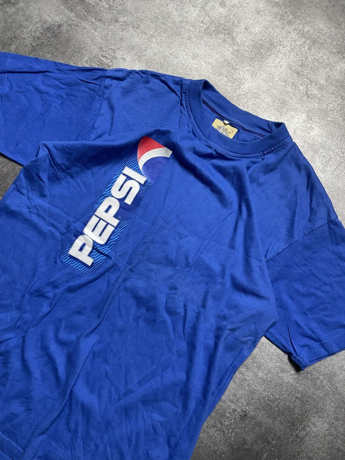 Pepsi ❗️RARE❗️Pepsi Vintage 90s Big Logo T-Shirt Streetwear Size US L / EU 52-54 / 3 - 2 Thumbnail