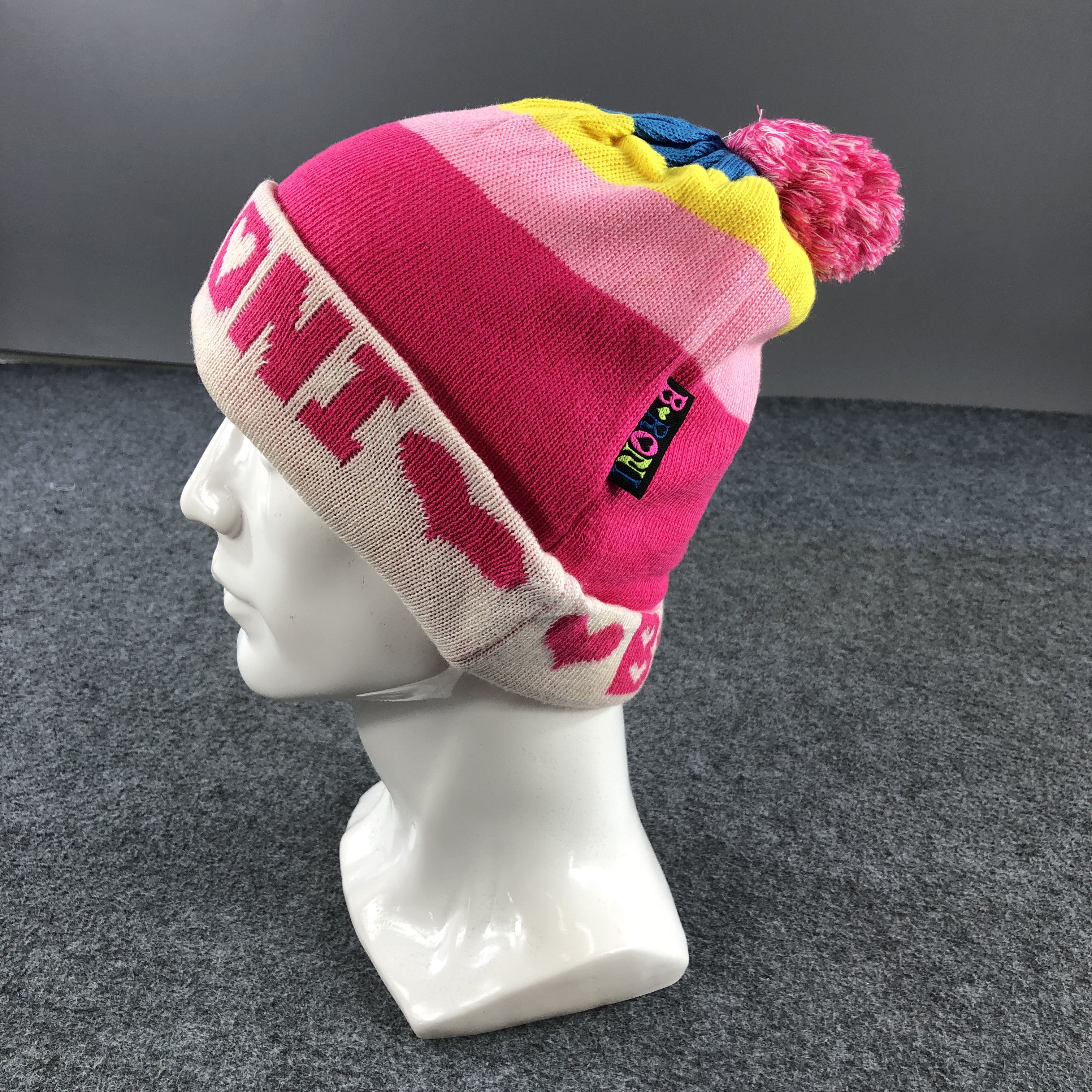 Vintage Bronz Roni Bobble Beanie Snowcap Snow Hat B269 Size ONE SIZE - 2 Thumbnail