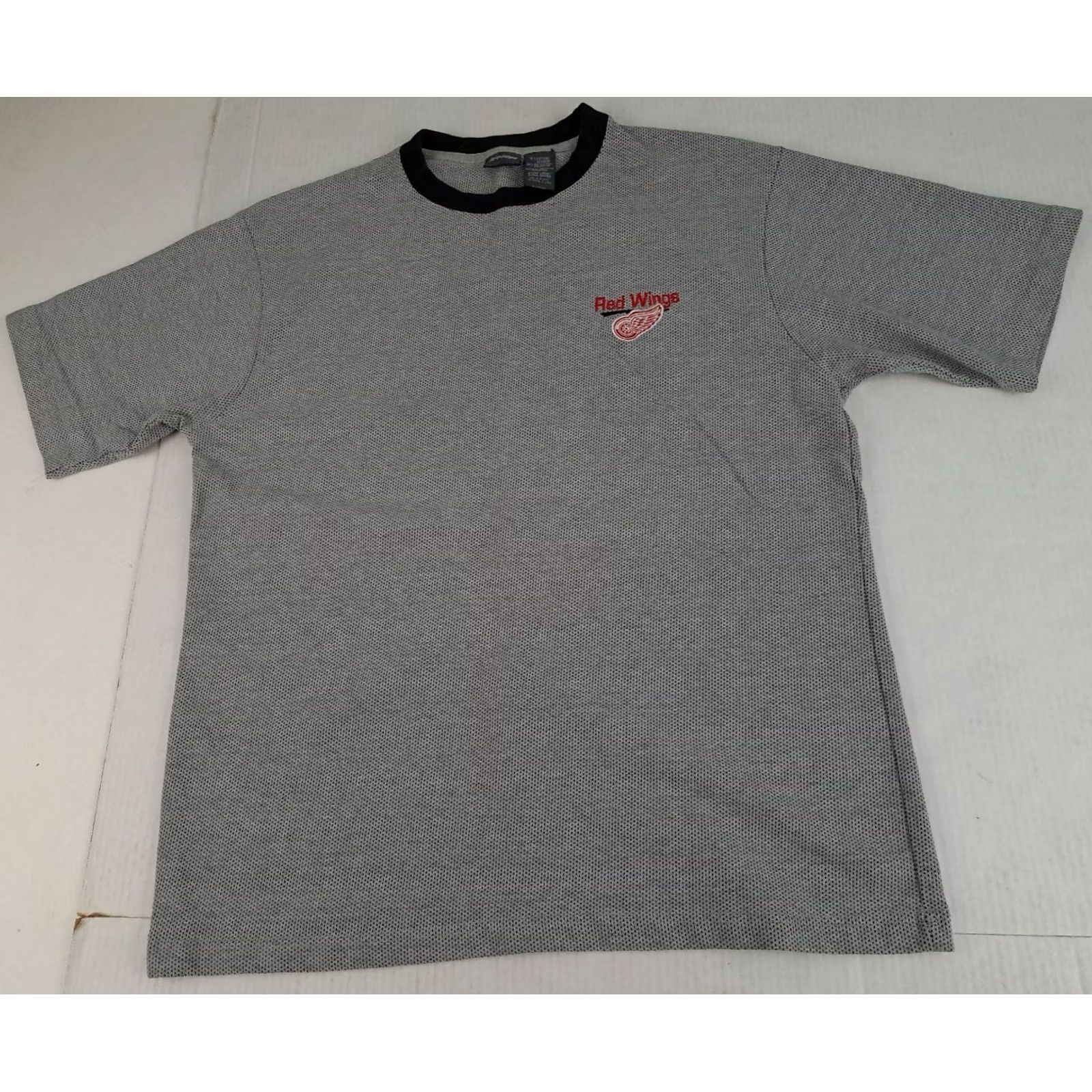 Vintage VINTAGE Detroit Red Wings Hockey Embroidered 2XL Shirt Pro Edge 90s Size US XXL / EU 58 / 5 - 4 Thumbnail