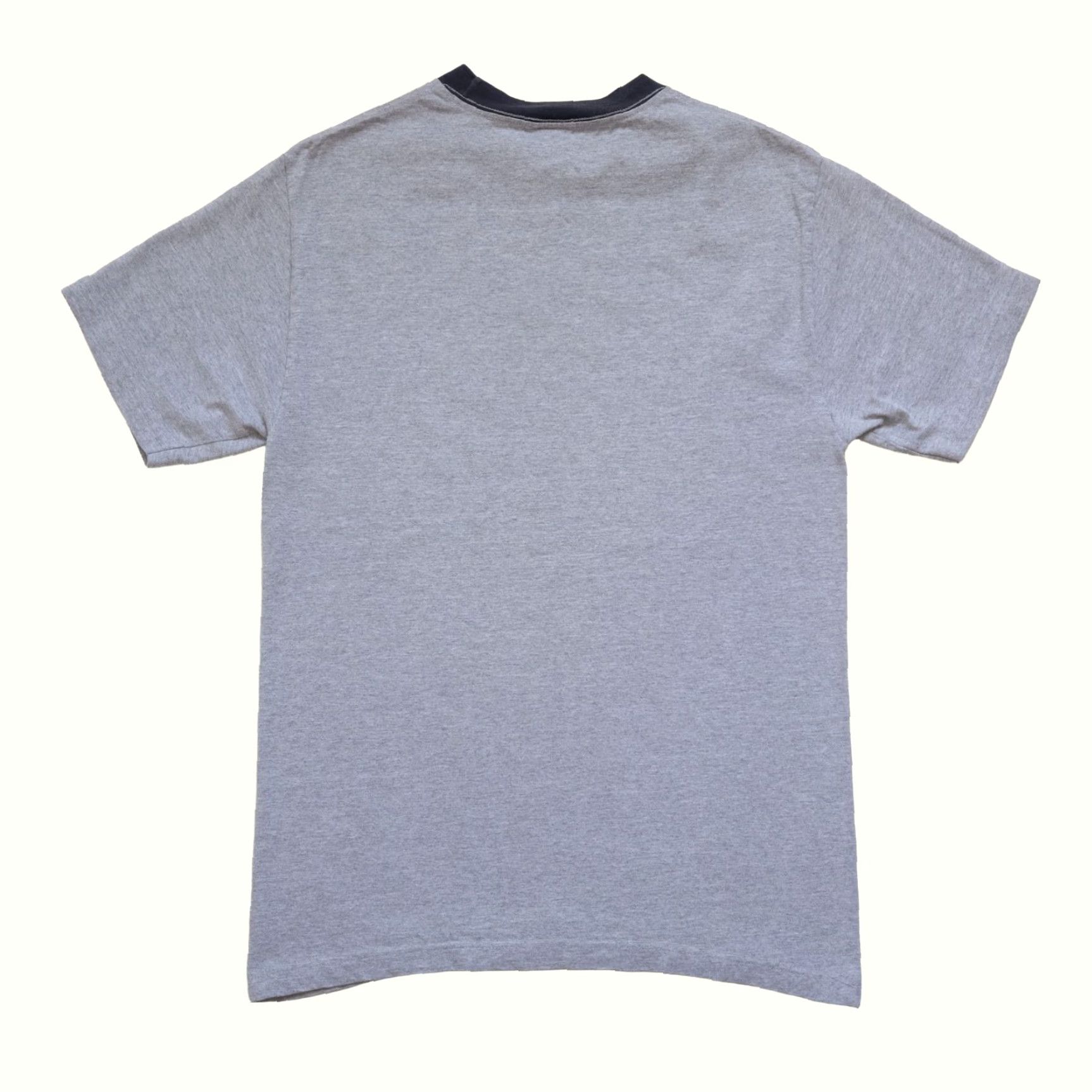 Vintage VINTAGE 90s COMEDY FUNNY GRAPHIC GRAY RINGER COTTON T SHIRT SZ L Mens Size US L / EU 52-54 / 3 - 3 Thumbnail