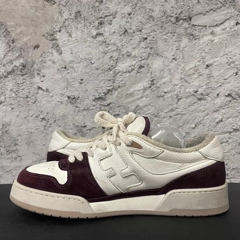 Fendi Fendi Sneakers Size 8 White and Burgundy Size US 8 / EU 41 - 5 Thumbnail