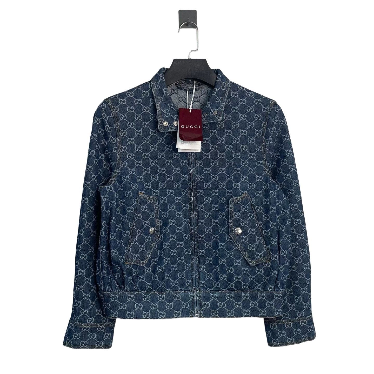 Gucci Gucci Monogram Denim Jacket Size US XS / EU 42 Size US XS / EU 42 / 0 - 1 Thumbnail