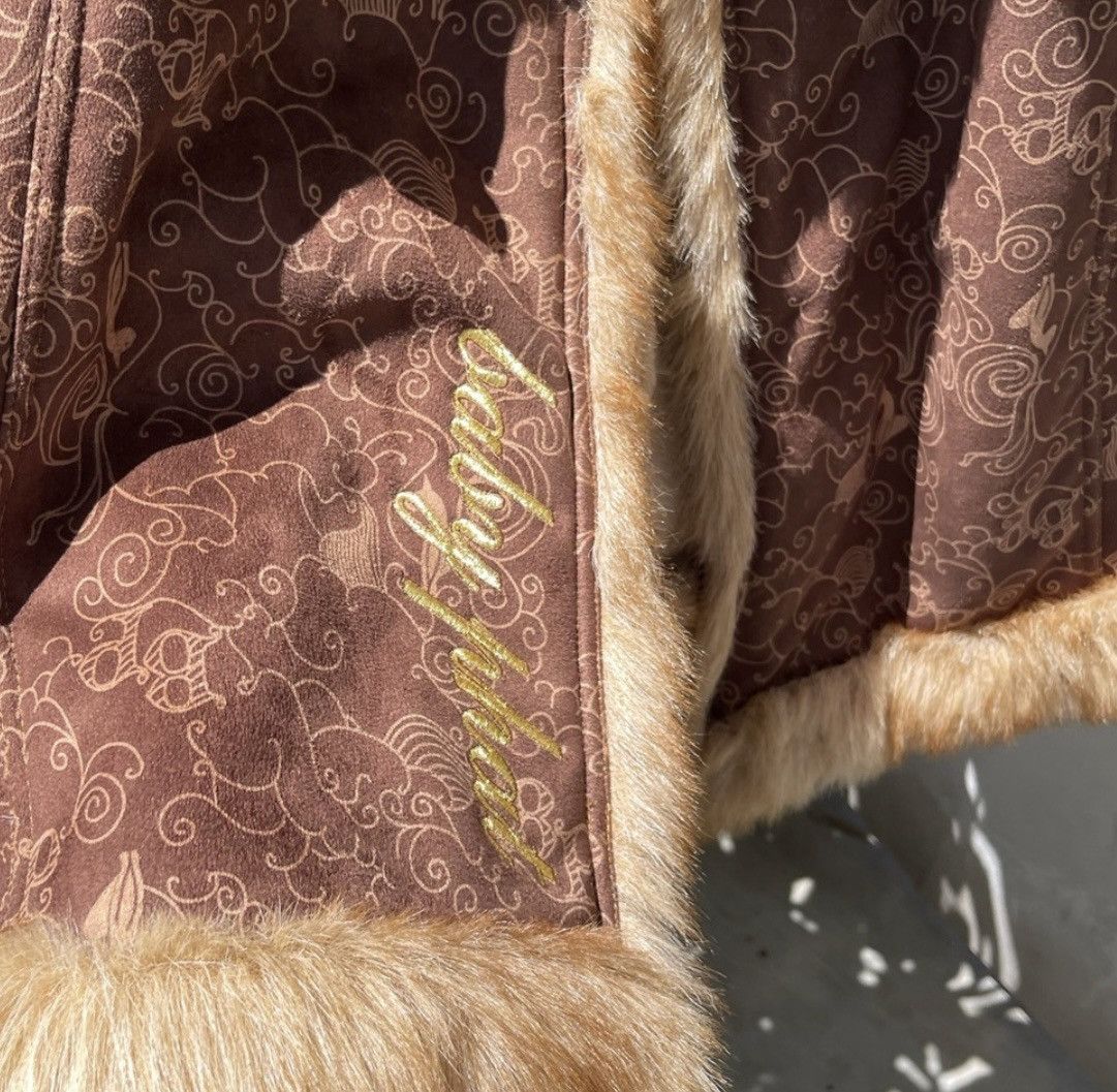 Phat Farm Baby Phat Brown Faux Fur Women’s Vtg Coat - Size Large Size L / US 10 / IT 46 - 8 Thumbnail