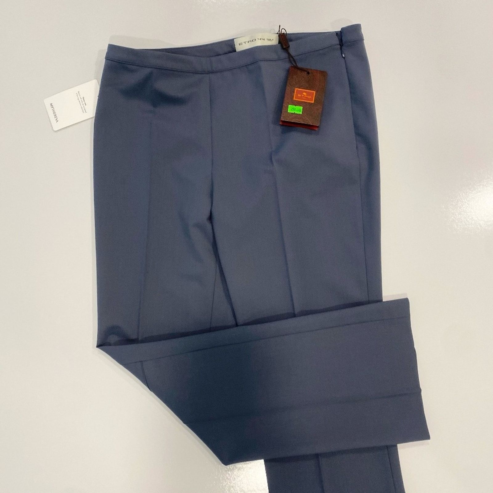 Etro Etro 44 Italian Women's Wool Flare Bottom Trousers - 12 Size 34" / US 12 / IT 48 - 1 Thumbnail