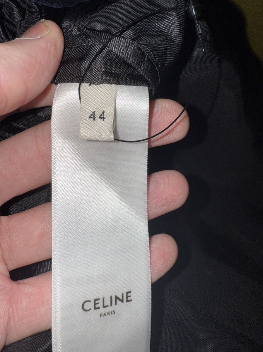 Celine Celine Leather & Wool Teddy Jacket Size US M / EU 48-50 / 2 - 7 Thumbnail