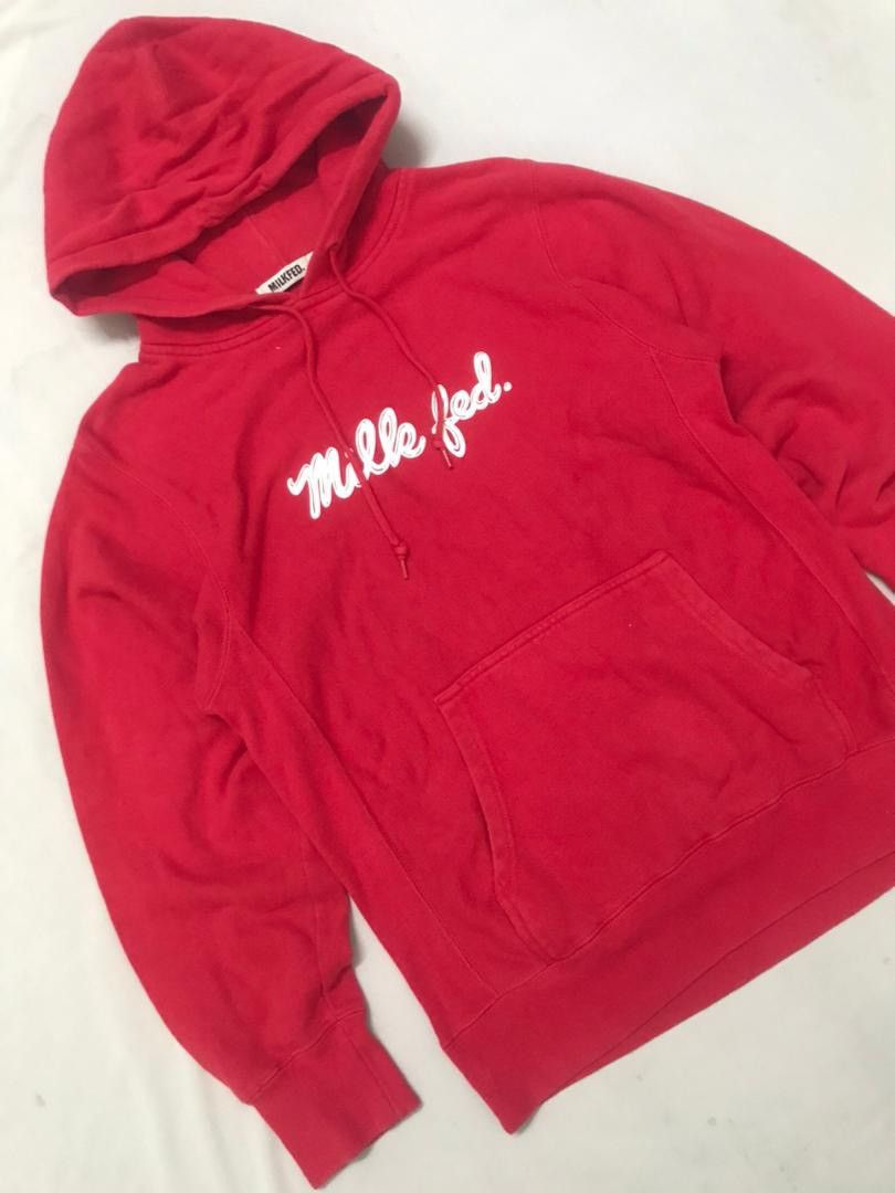 Japanese Brand Authentic Milkfed. Japanese Brand Spellout Logo Hoodie Size US M / EU 48-50 / 2 - 9 Thumbnail