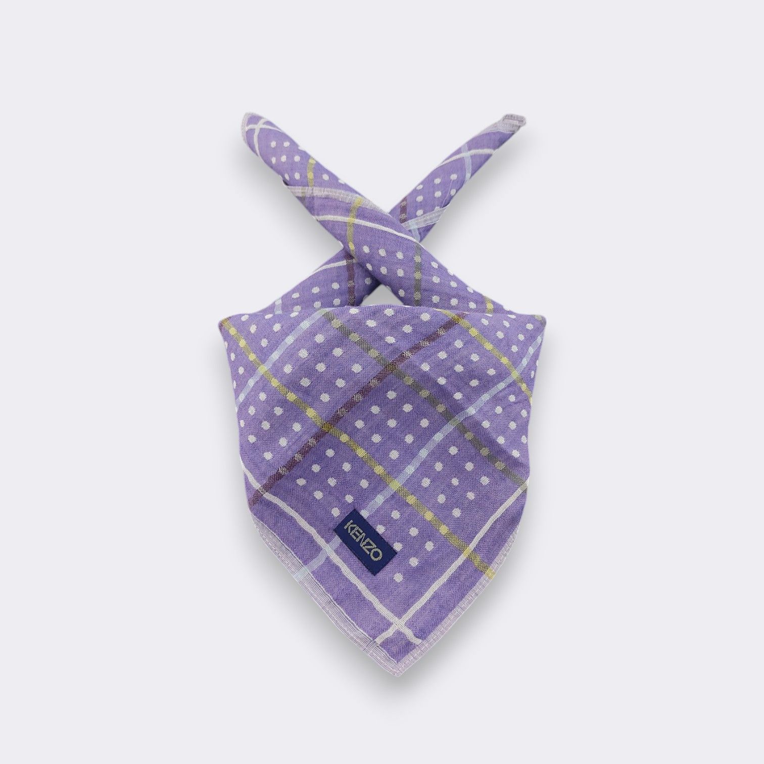 Kenzo × Vintage Vintage Kenzo Handkerchief Neckerchief Bandana H121B Size ONE SIZE - 1 Thumbnail