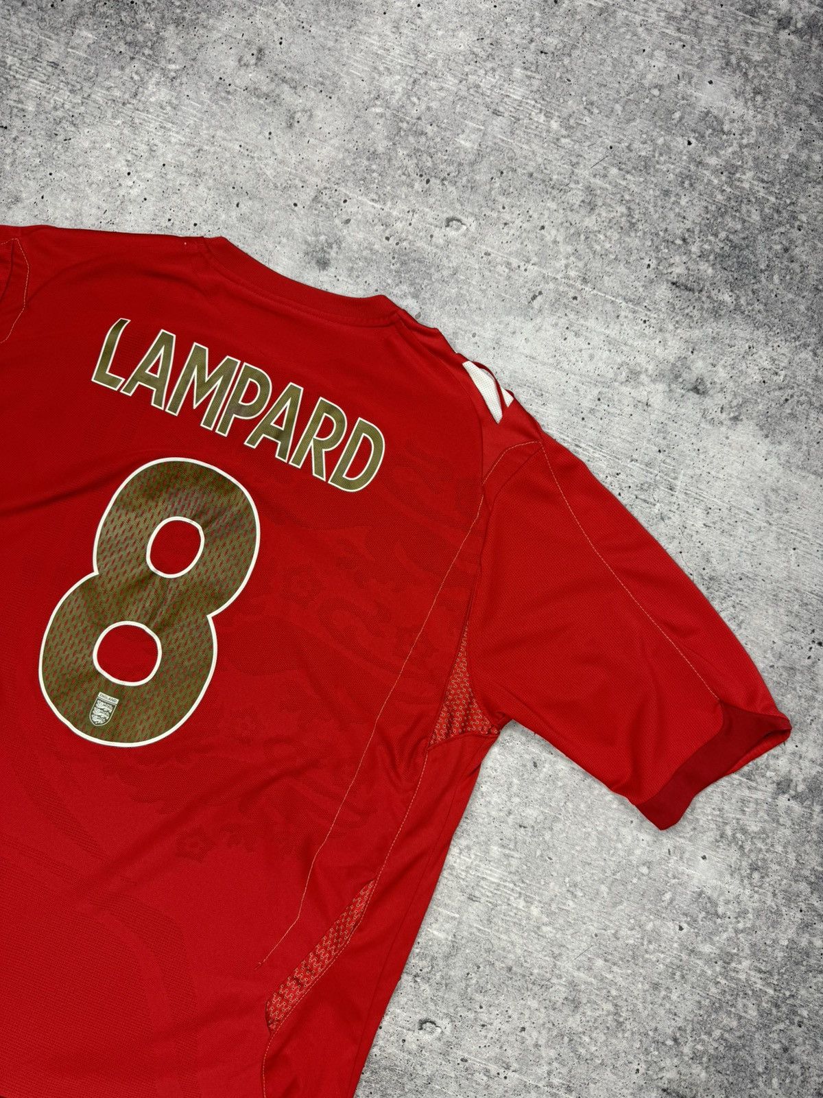 Umbro × Vintage Vintage Umbro 8 LAMPARD ENGLAND Official Soccer Jersey Shirt Size US XXL / EU 58 / 5 - 19 Thumbnail