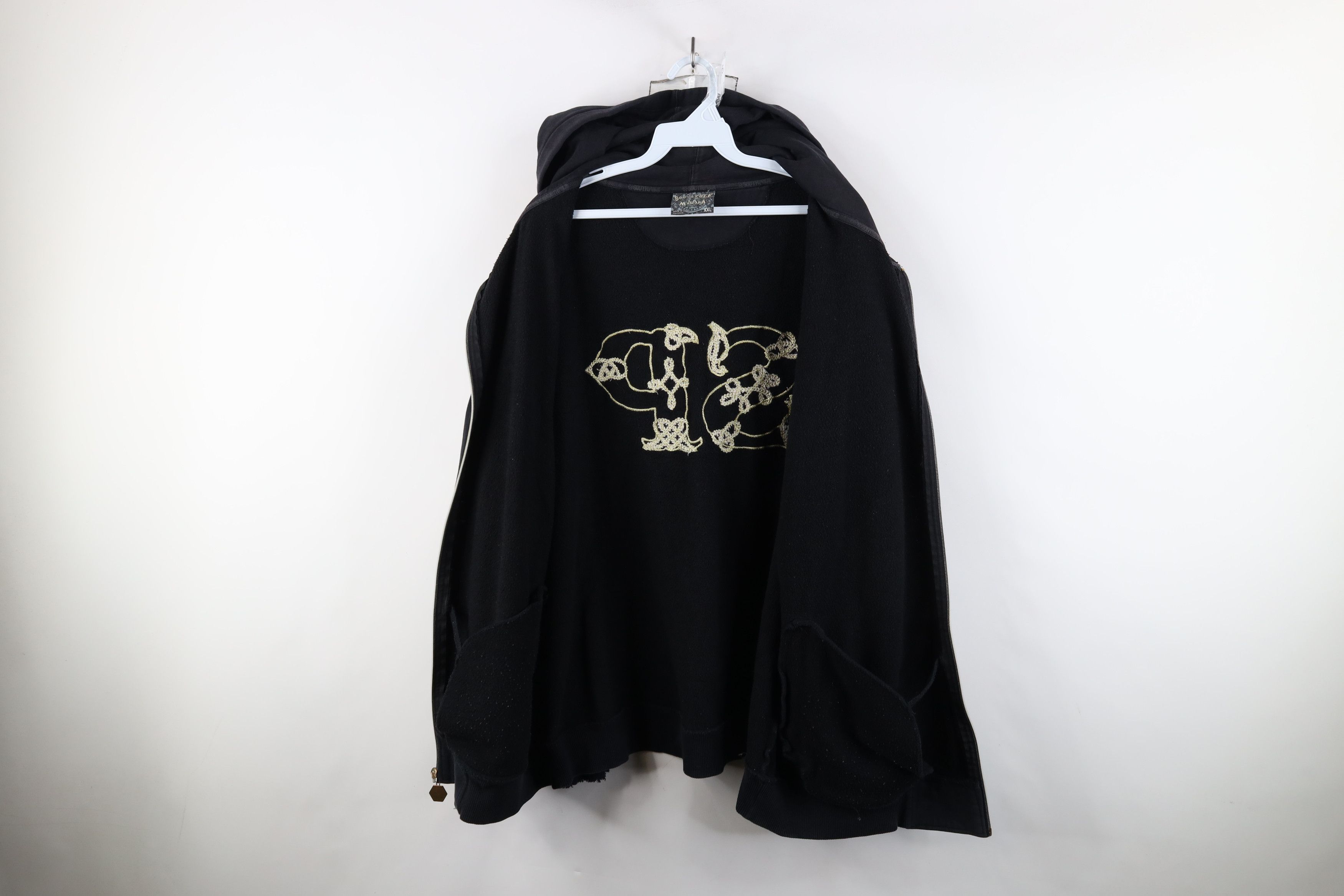 Vintage Vintage Y2K Southpole Viva La Lucha Mexican Wrestling Hoodie Size US XXL / EU 58 / 5 - 11 Thumbnail