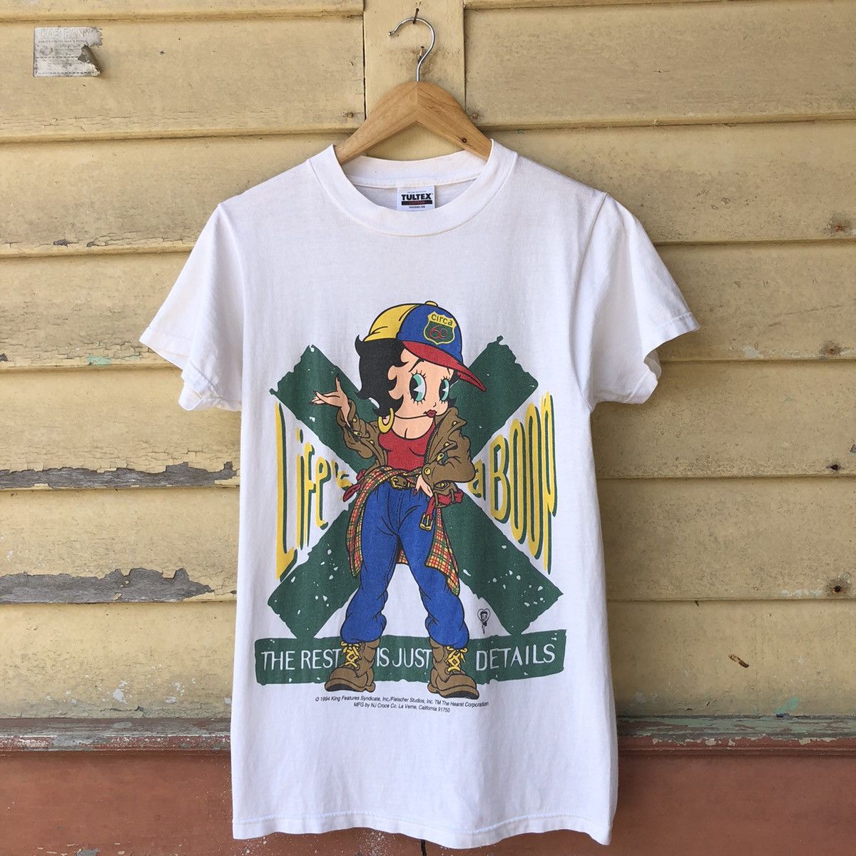 Tultex 90s Vintage T-Shirt X Betty Boop | Grailed