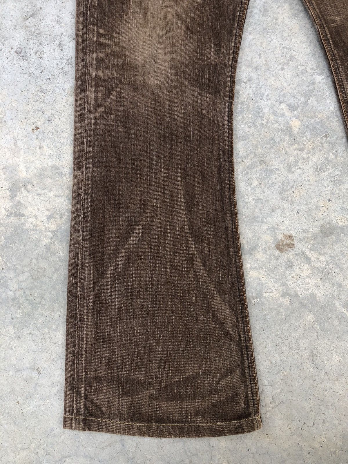 Edwin Japanese Edwin 503 Flared Jeans Distressed Jeans Size US 35 - 6 Thumbnail