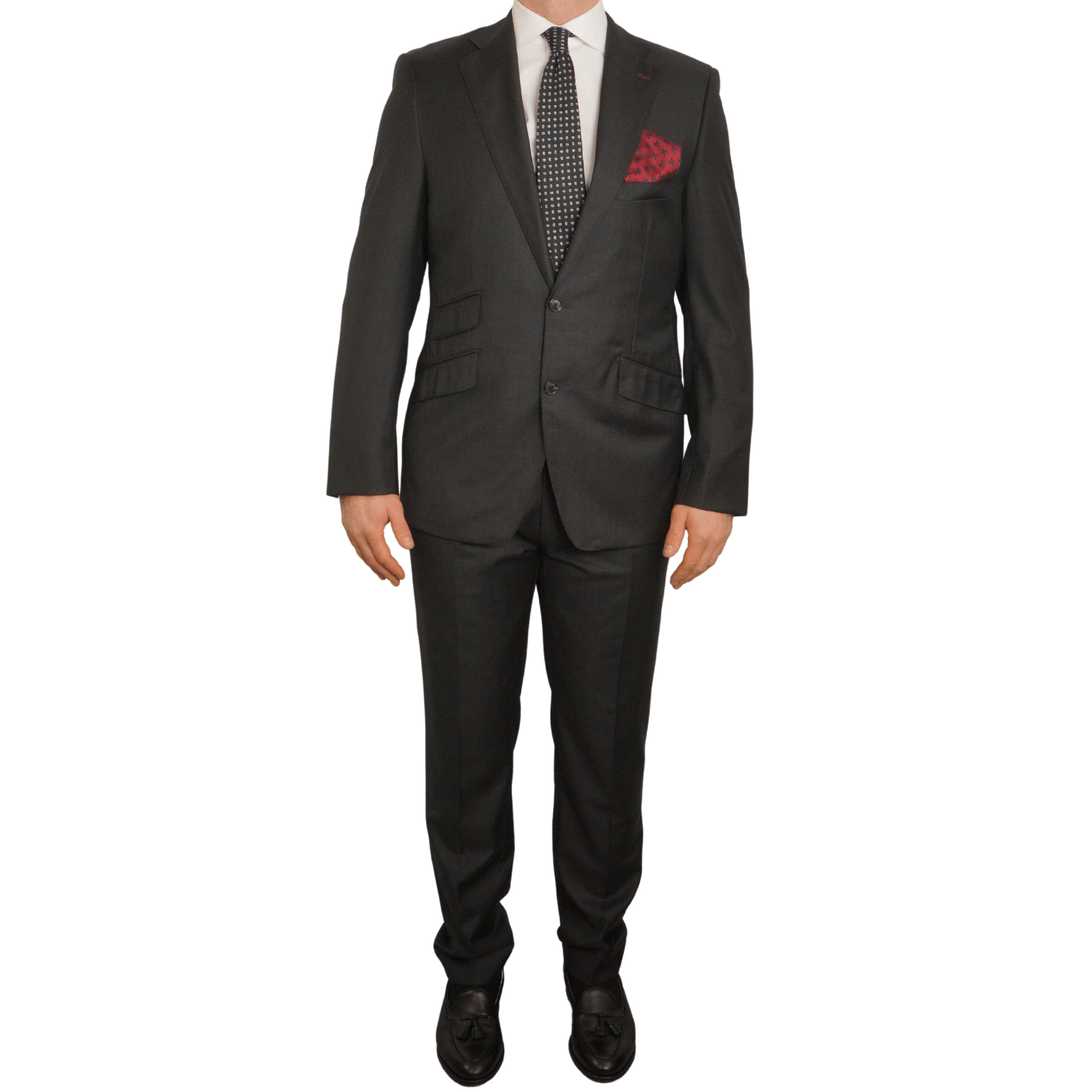image of Men Suitsupply Suit Lazio Grey Perennial Eu54 Uk/us44 S311 (Size 44R)