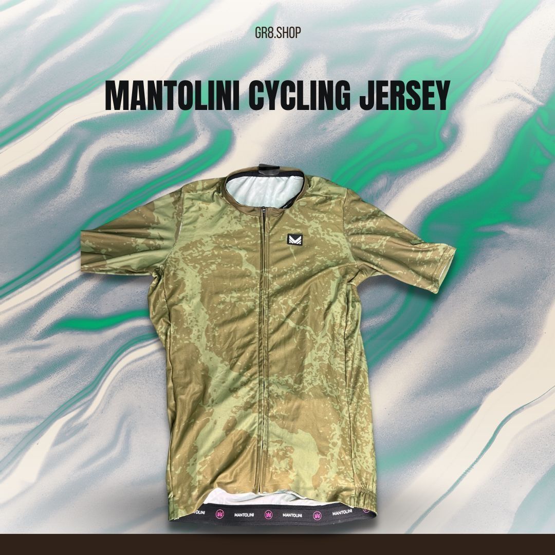 Other Mantolini Mens Cycling Jersey Camouflage Design Lightweight Size US S / EU 44-46 / 1 - 1 Thumbnail