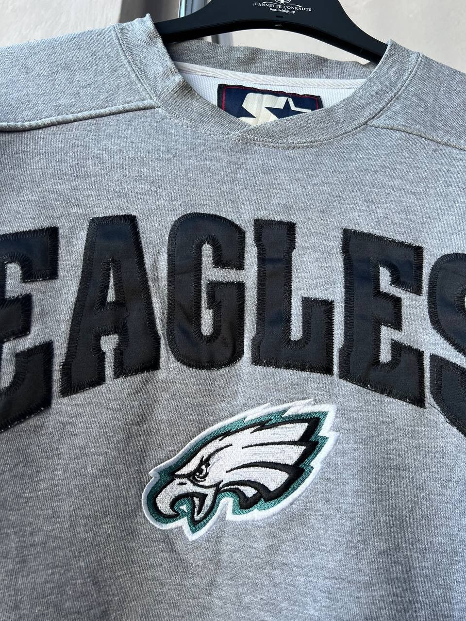Starter PHILADELPHIA EAGLES STARTER NFL VINTAGE COTTON SWEATSHIRT L Size US L / EU 52-54 / 3 - 6 Thumbnail