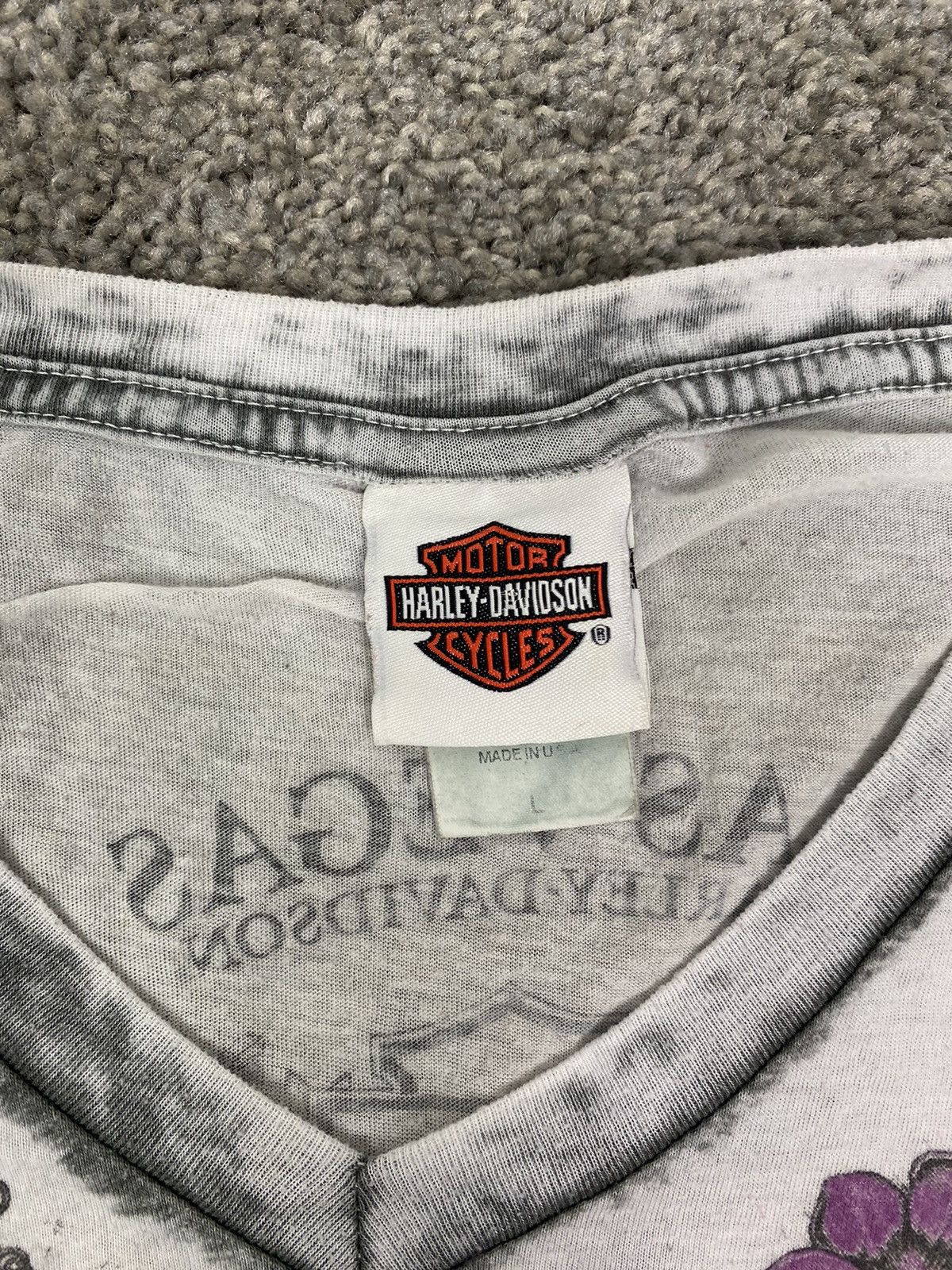 Harley Davidson × Vintage Y2k womens harley davidson tshirt Size L / US 10 / IT 46 - 3 Thumbnail