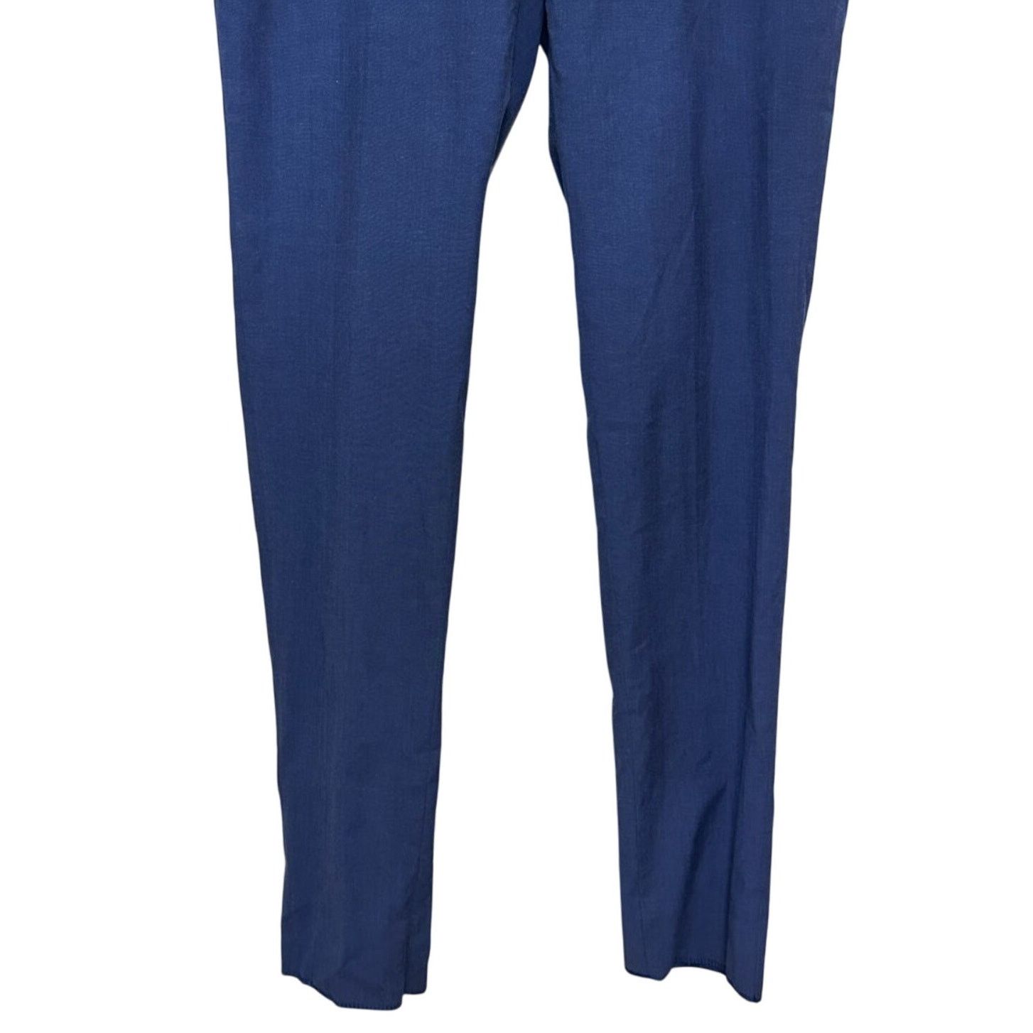 Ted Baker Ted Baker Chino Pants Blue Pockets Raw Hem Flat Front 38x38 Size US 38 / EU 54 - 3 Thumbnail