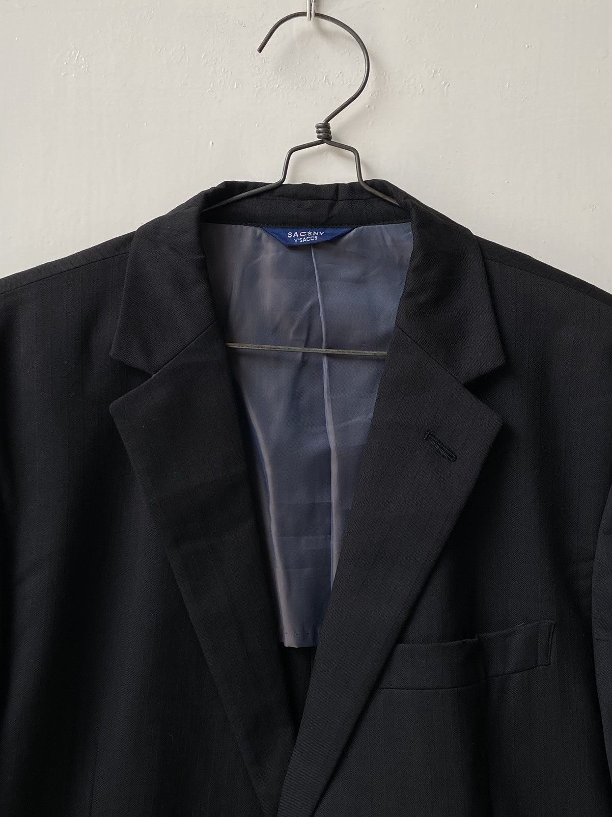Yohji Yamamoto SACSNY Y’SACCS Black Suit Size US S / EU 44-46 / 1 - 4 Thumbnail
