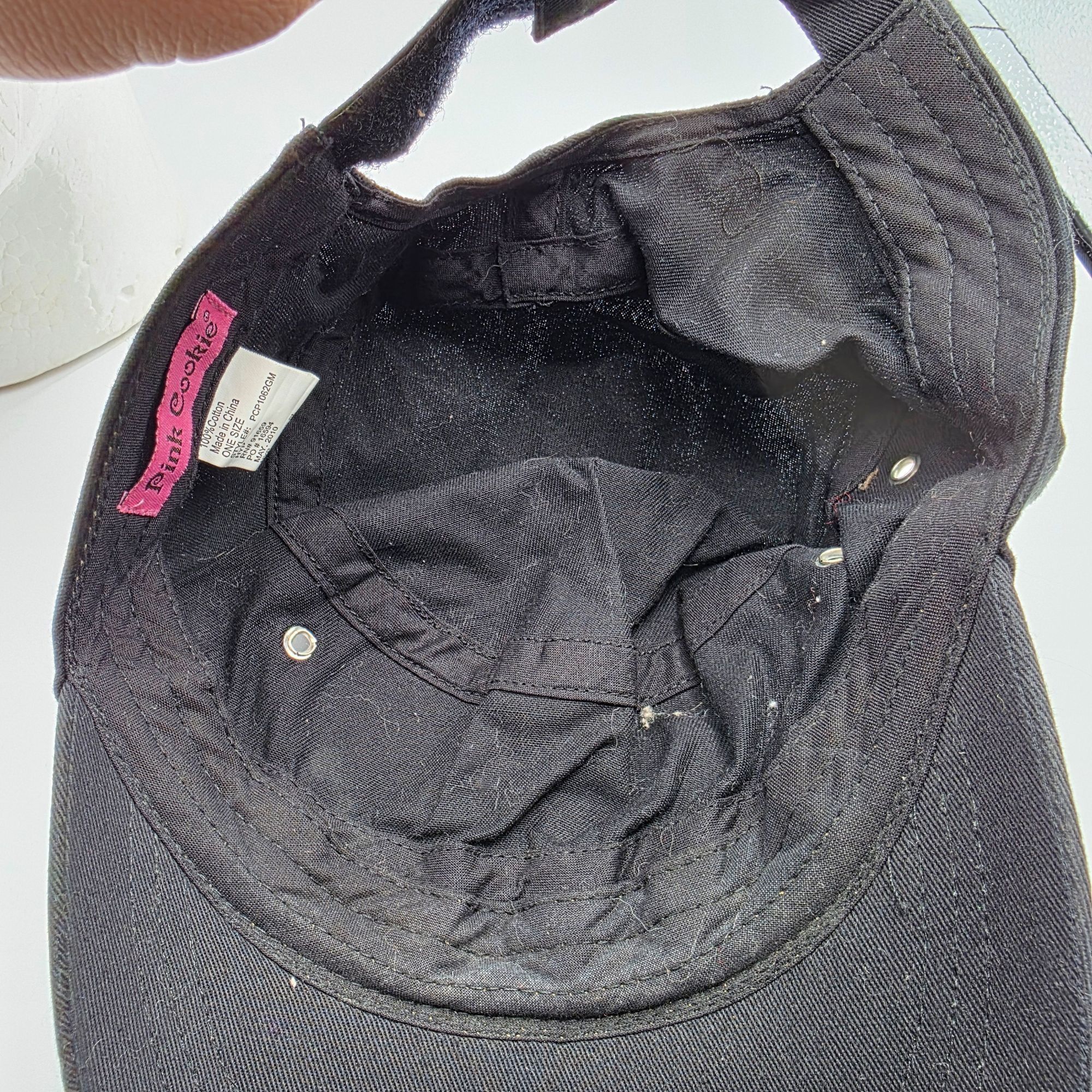 Other Pink Cookie Womens Black Pink Hat Cap Casual Outdoors Lightw Size ONE SIZE - 5 Thumbnail