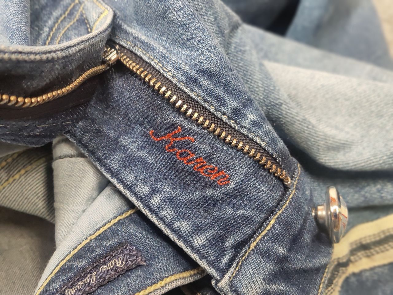 Jacob Cohen Jacob Cohen Italy Design Karen Stripe Side Slim Denim Jeans Size 25" / US 0 / IT 36 - 18 Thumbnail