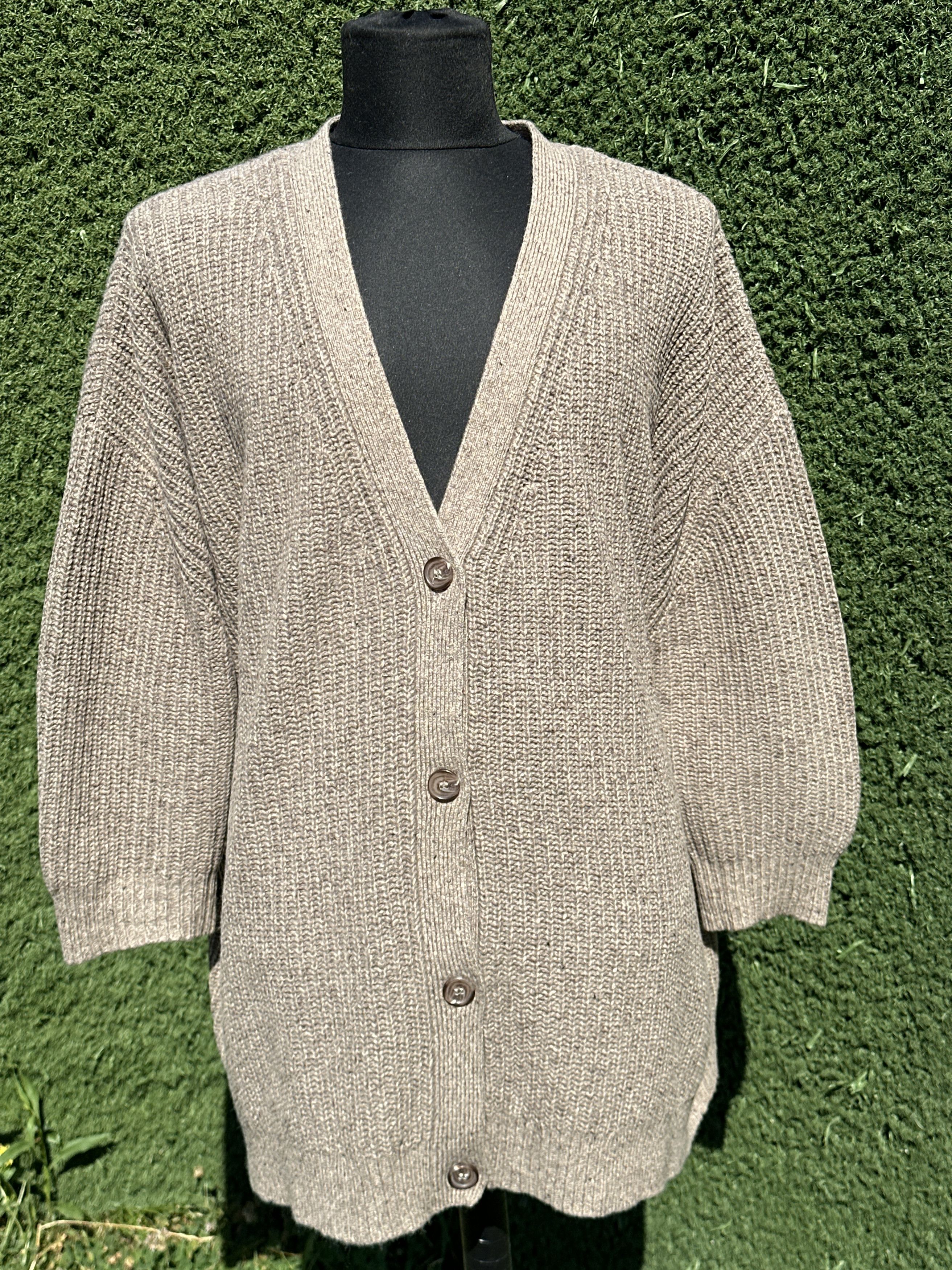 Jenni Kayne Knit Cocoon Cardigan 100% Cashmere Size 3XL