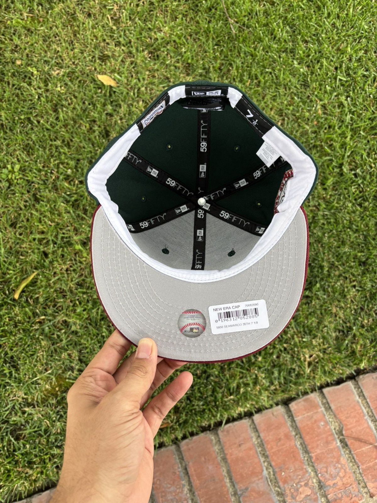 Topperz Topperz Exclusive Seattle Mariners TwoTone Fitted 71/4 Size ONE SIZE - 4 Thumbnail
